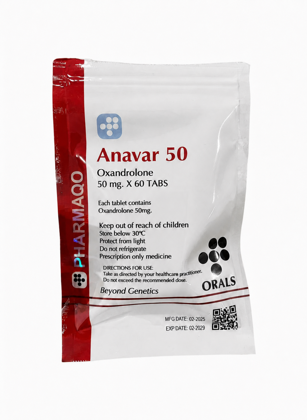 Koop Anavar Oxandrolone 50mg tabletten in een Pharmaqo. Laboratoriumgeteste kwaliteit voor uw kuur.